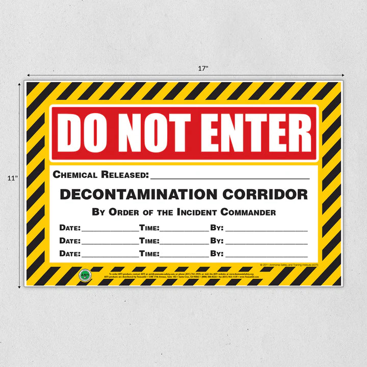 Do Not Enter Posters from ASTI