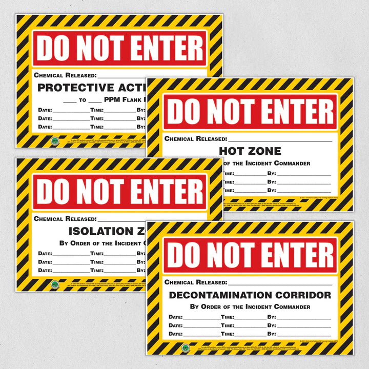 Do Not Enter Posters from ASTI