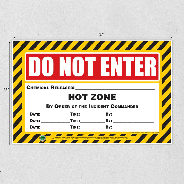 Do Not Enter Posters from ASTI